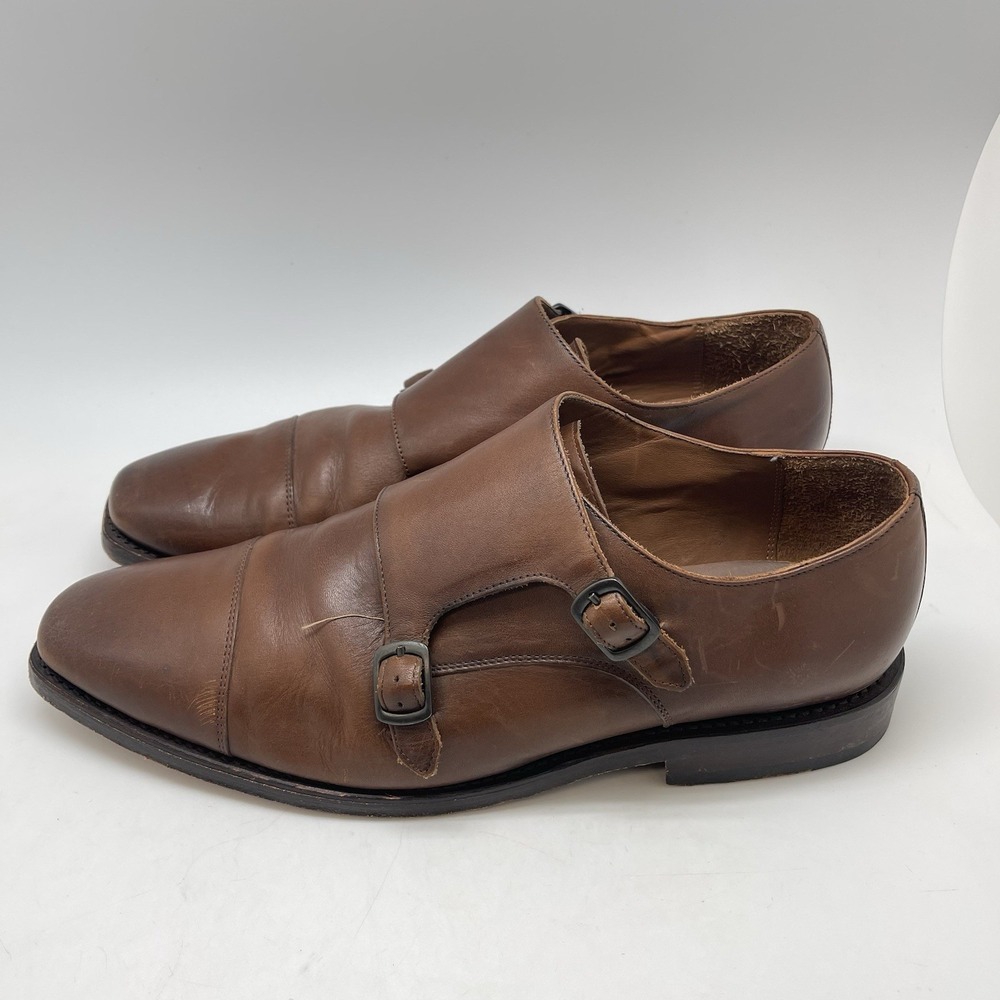 Thursday Boot‎ Co Shoes Mens 13 US Double Monk Strap Oxford Shoes Brown Leather